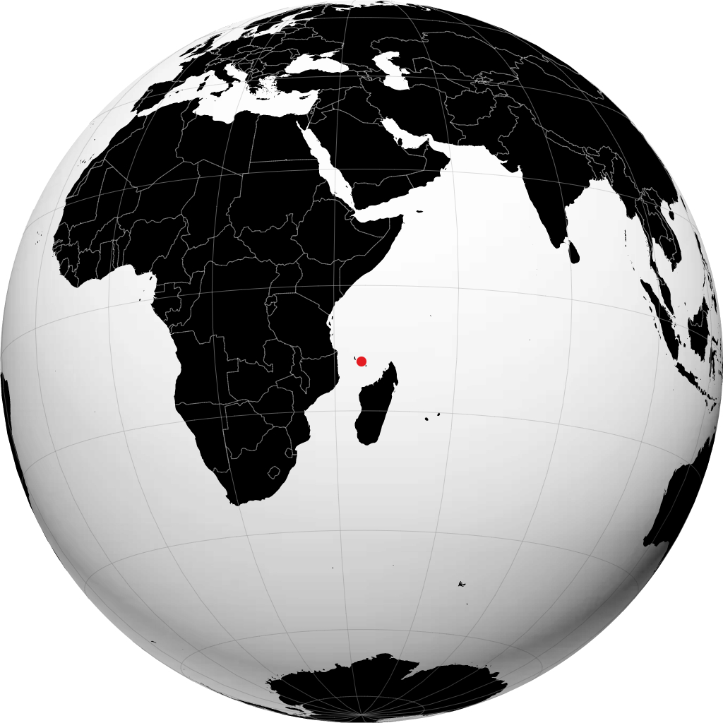Moutsamoudou trên quả địa cầu