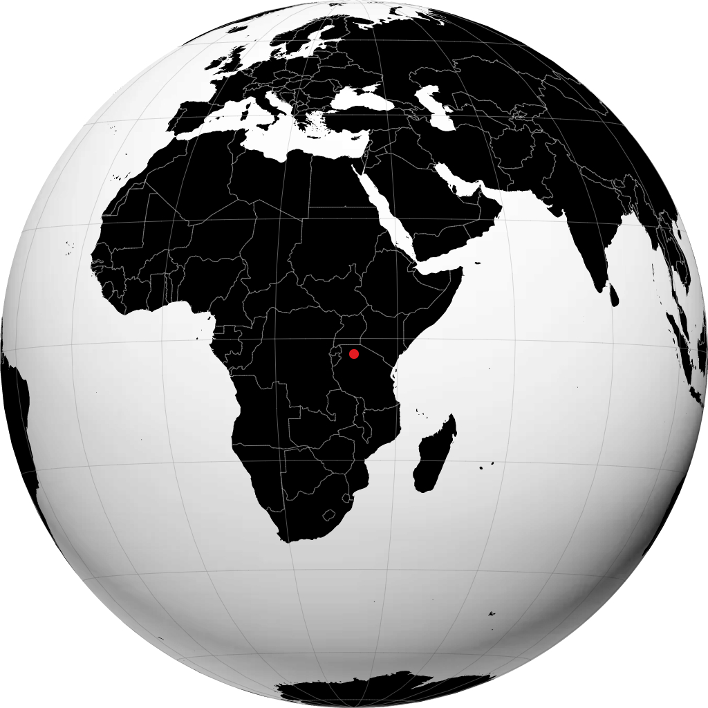 Mwanza trên quả địa cầu