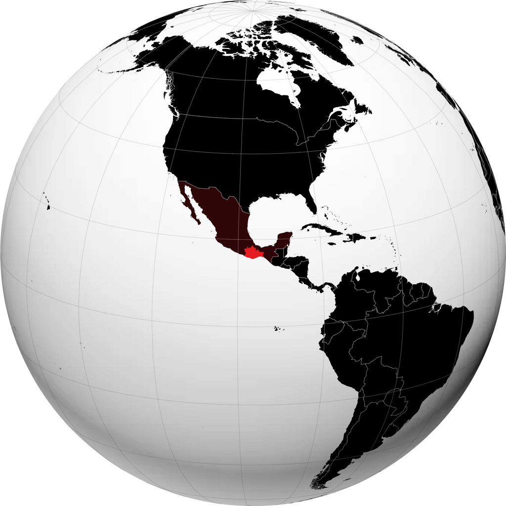 Bang Oaxaca trên quả địa cầu