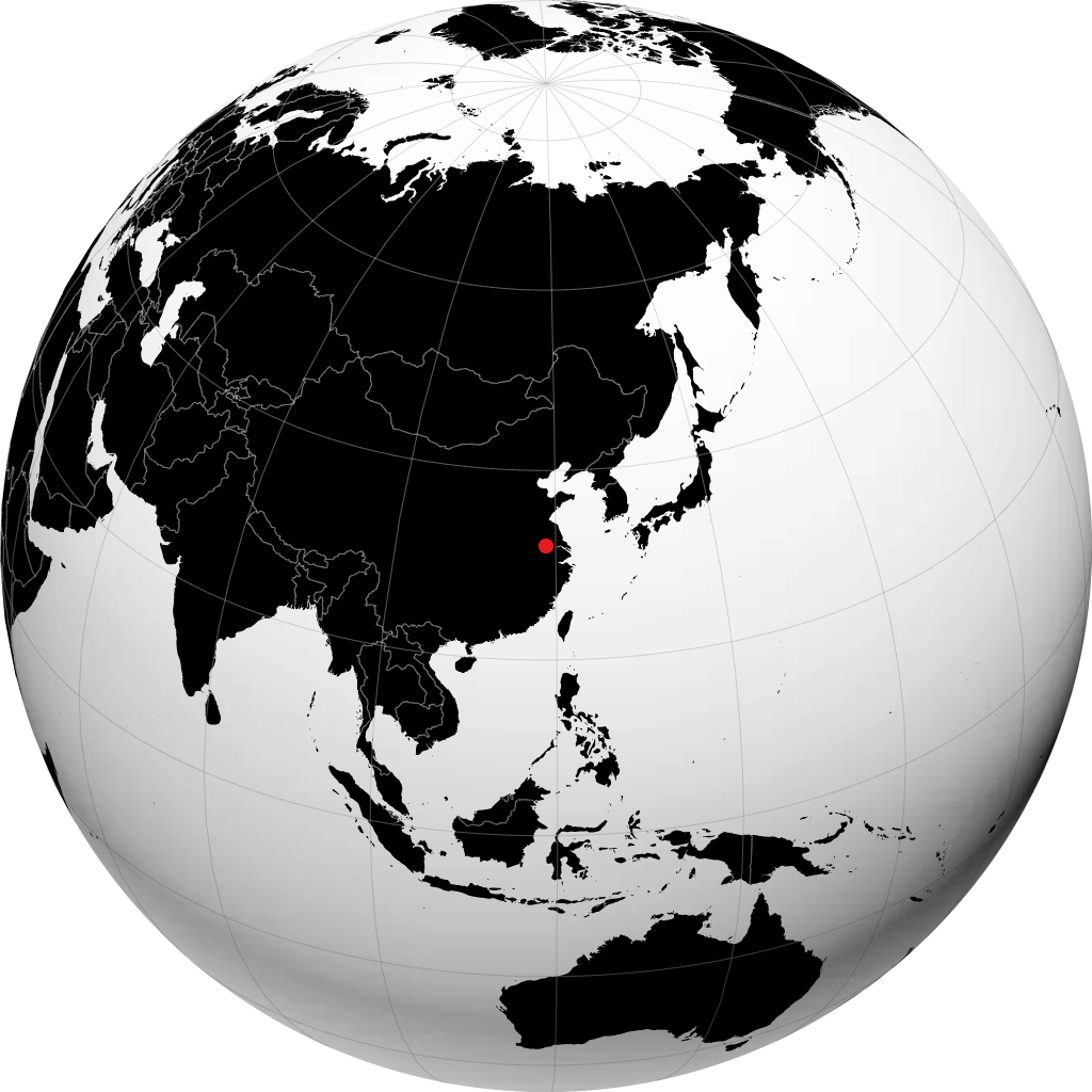 Nam Kinh trên quả địa cầu