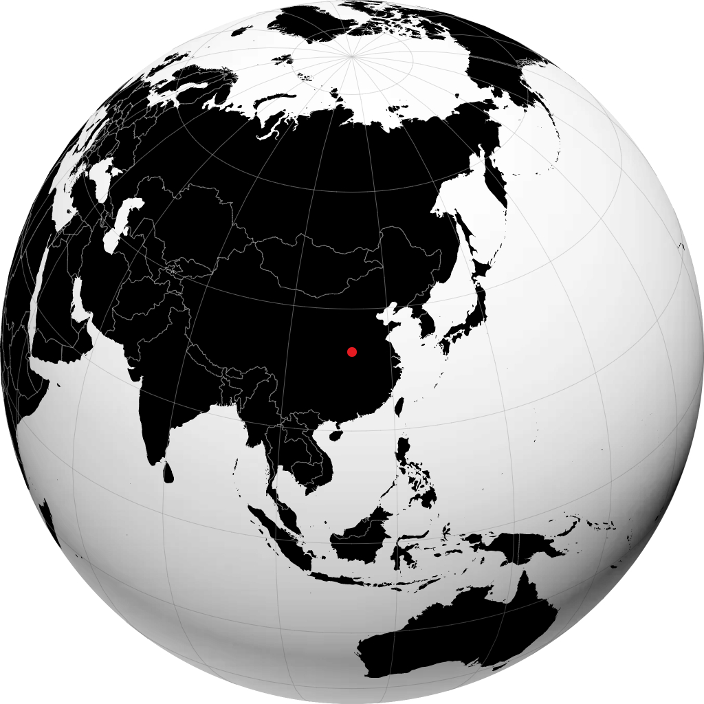 Nanyang trên quả địa cầu