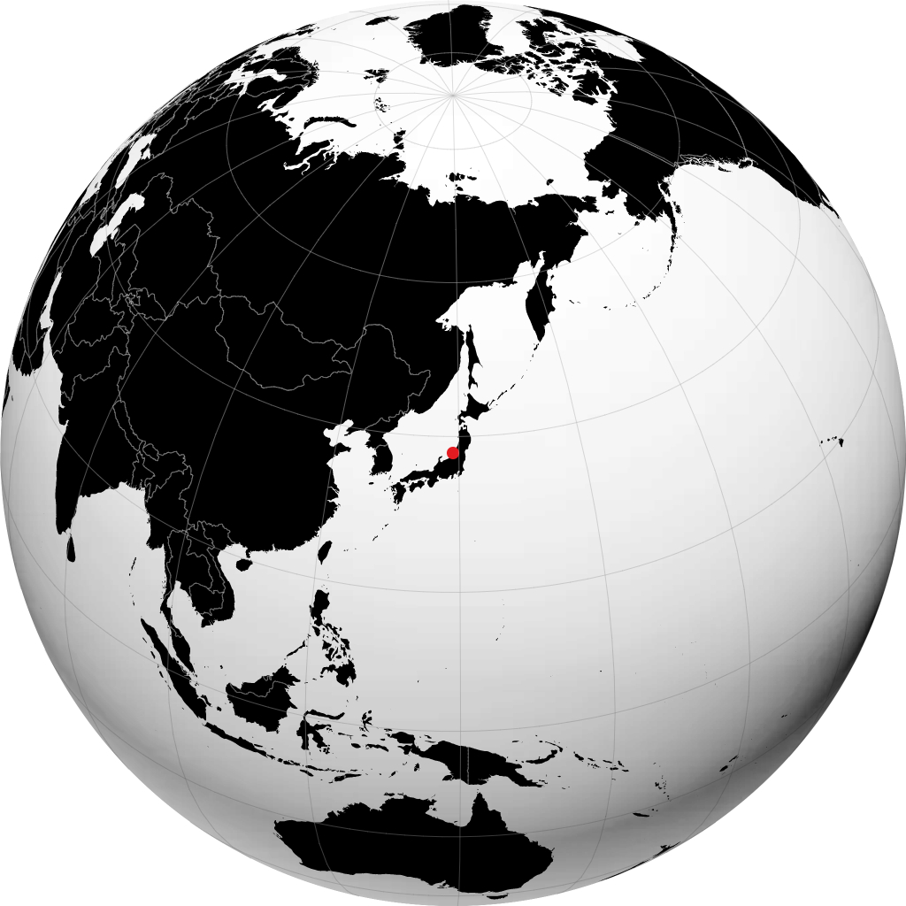 Niigata trên quả địa cầu