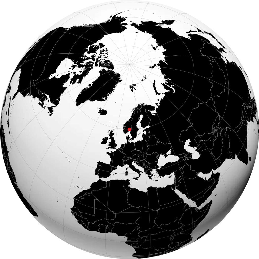 Oslo trên quả địa cầu