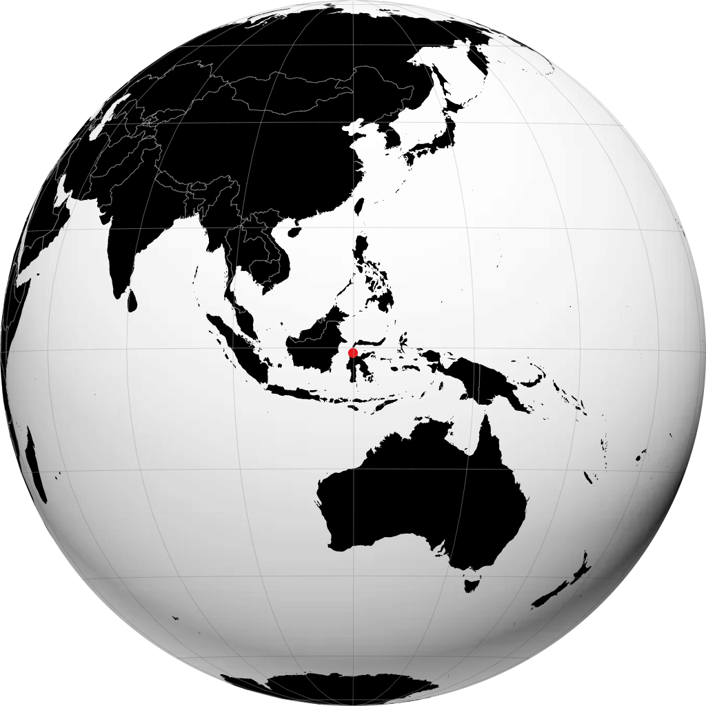 Palu trên quả địa cầu