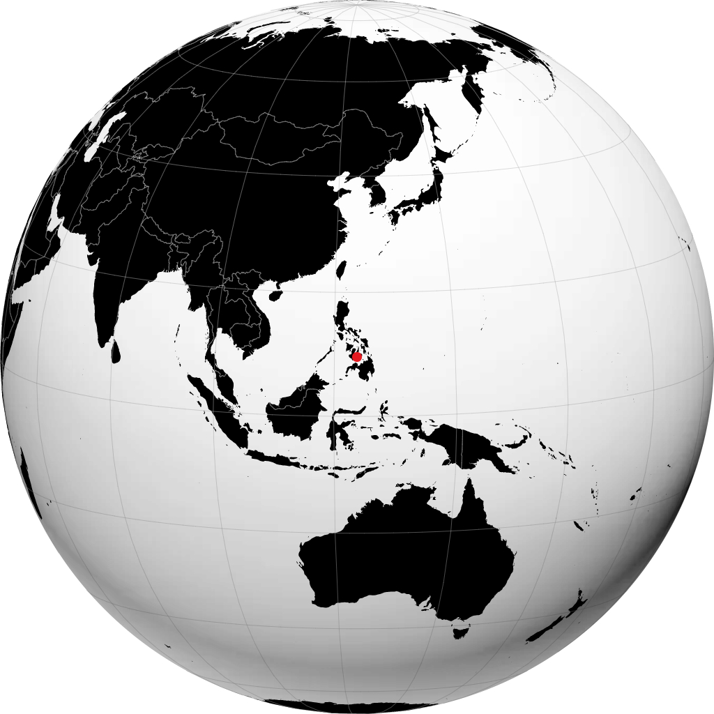 Panglao trên quả địa cầu