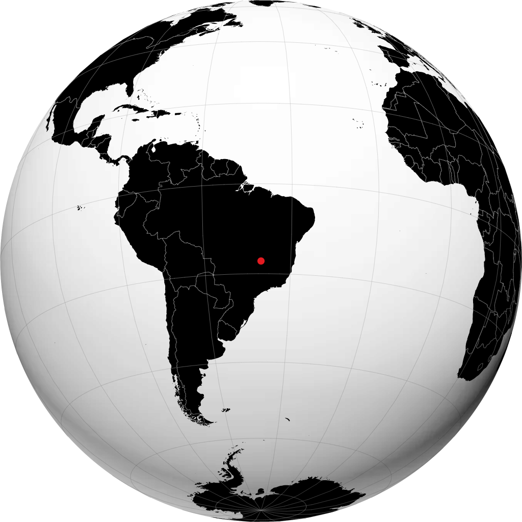 Paracatu trên quả địa cầu
