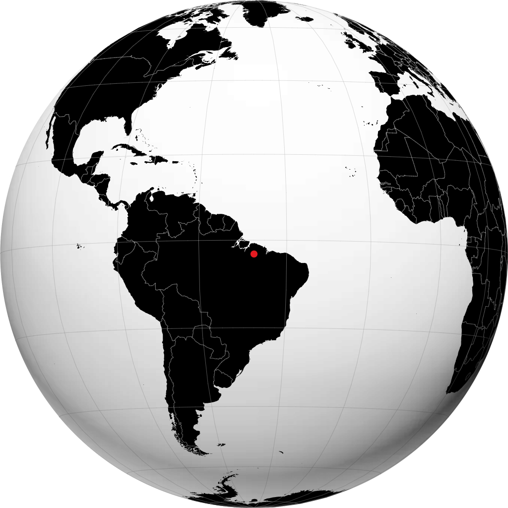 Paragominas trên quả địa cầu