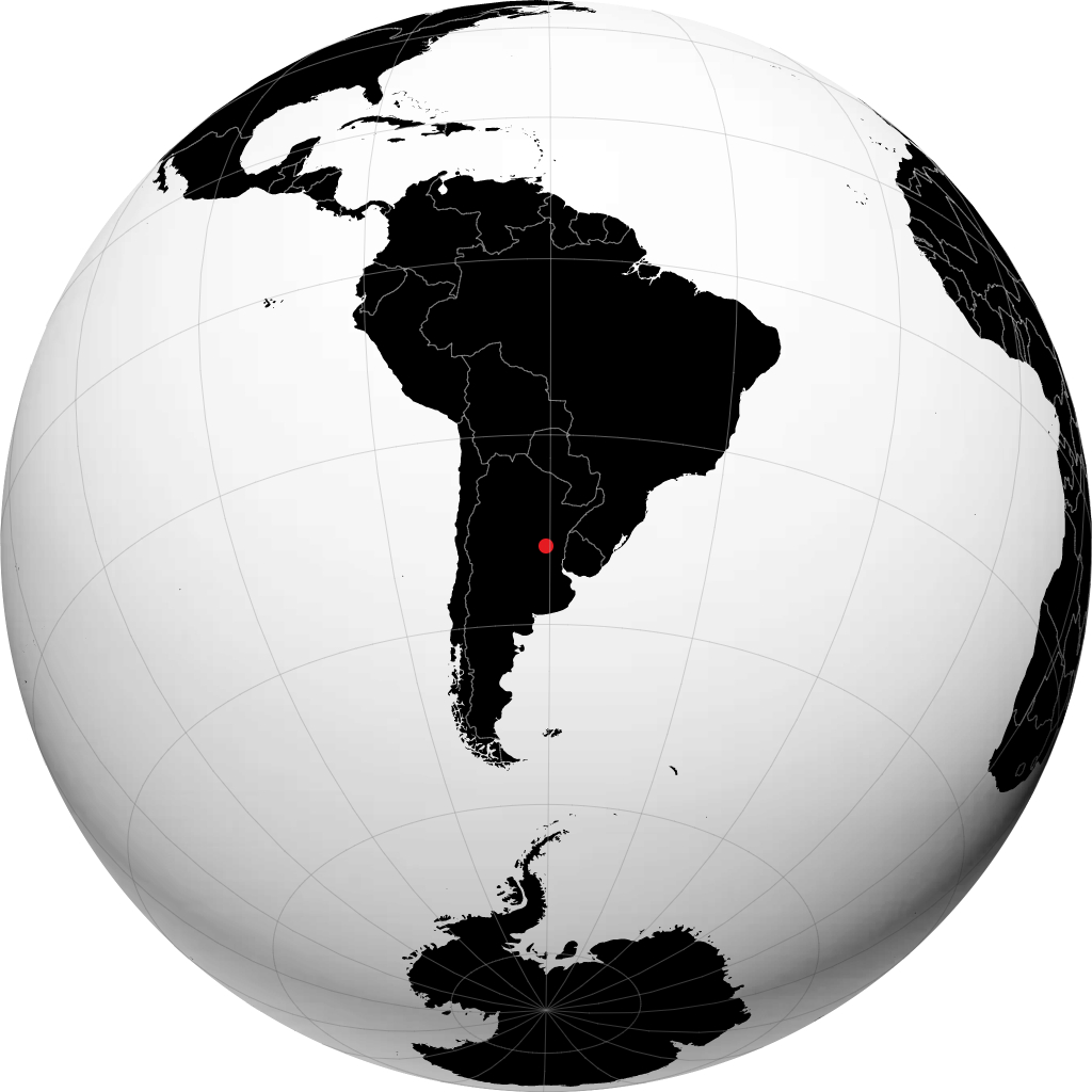 Paraná trên quả địa cầu