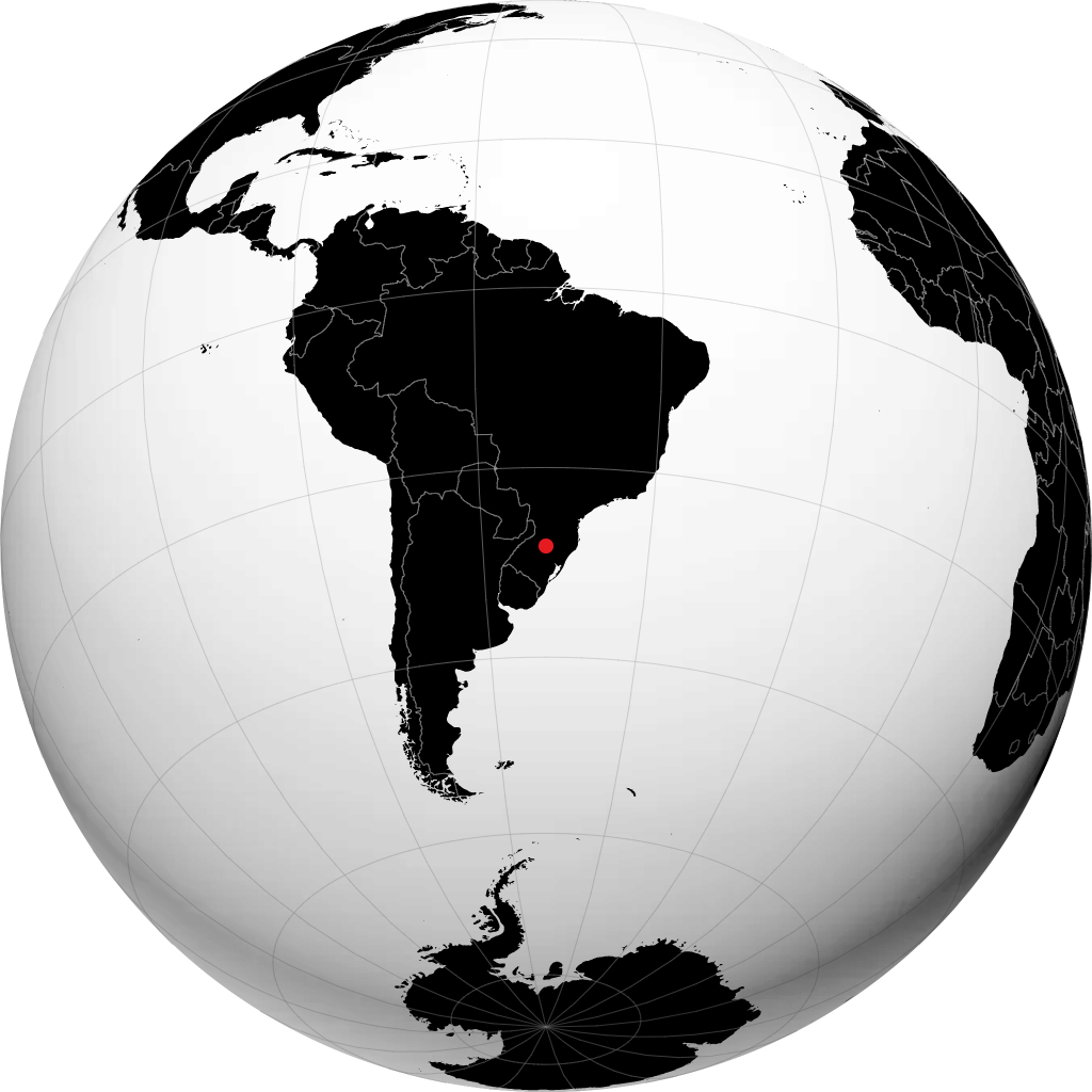 Passo Fundo trên quả địa cầu