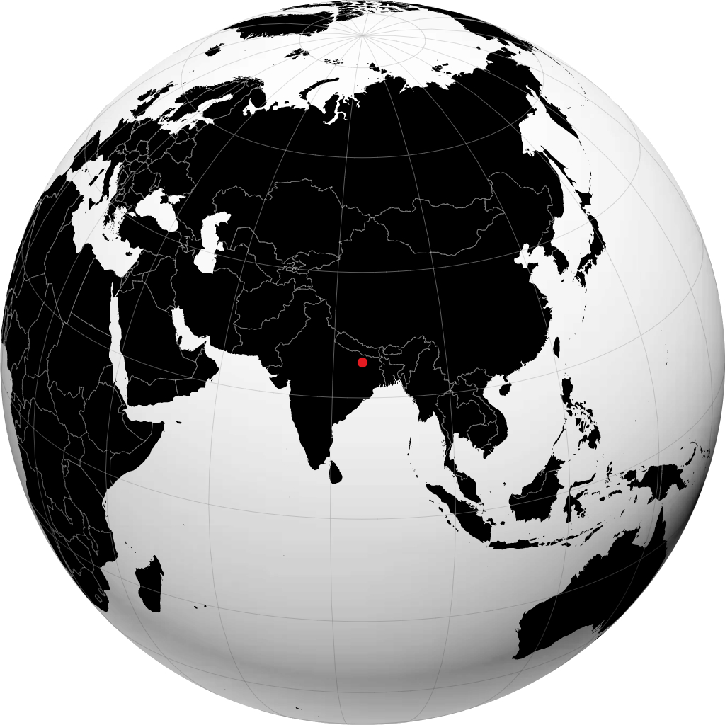 Patna trên quả địa cầu
