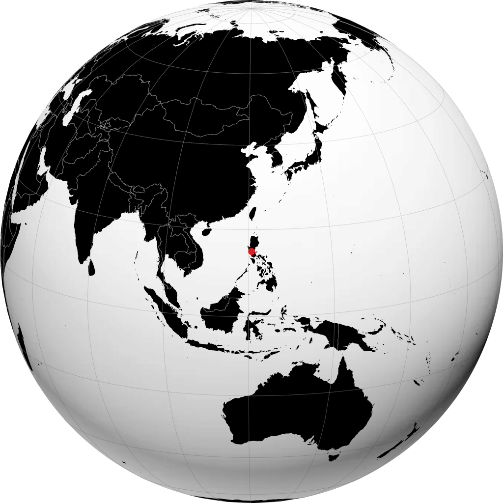 San Fernando trên quả địa cầu
