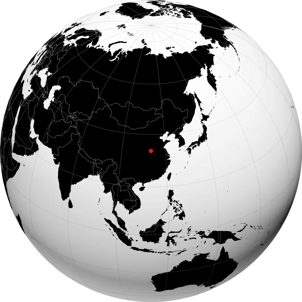 Pingdingshan trên quả địa cầu