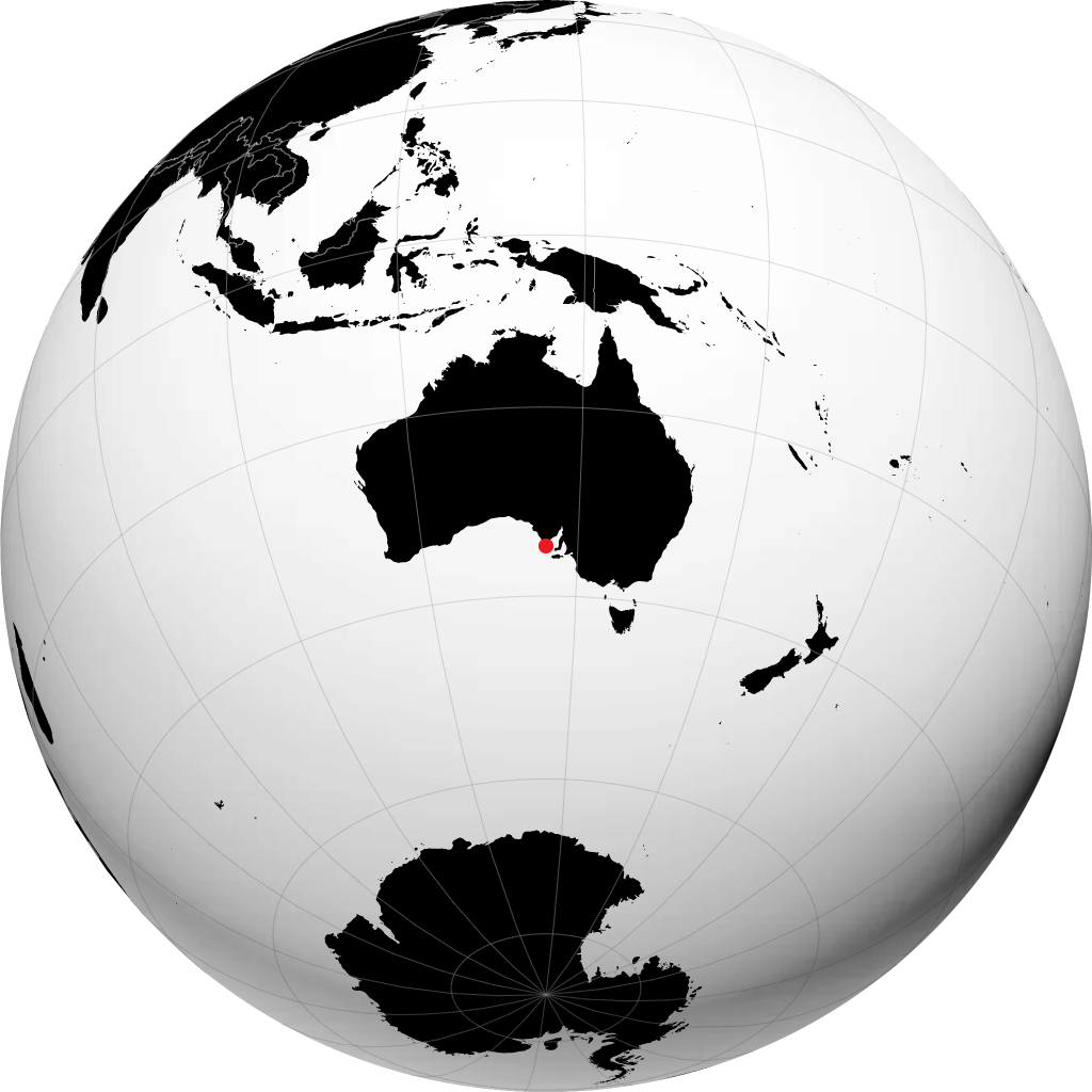 Port Lincoln trên quả địa cầu