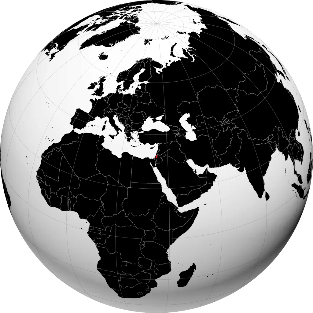 Palestine trên quả địa cầu