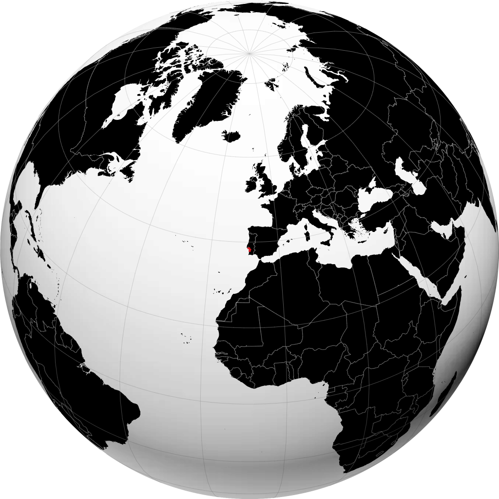 Quận Setubal trên quả địa cầu