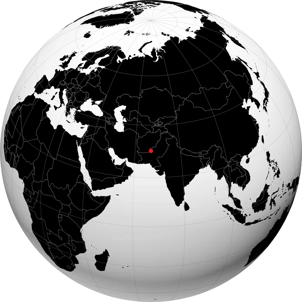 Quetta trên quả địa cầu