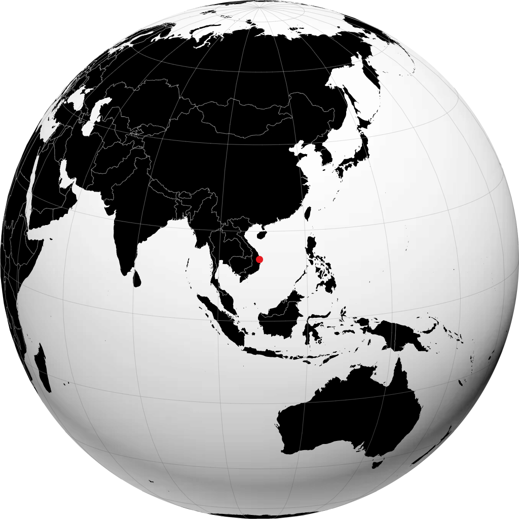 Quy Nhơn trên quả địa cầu
