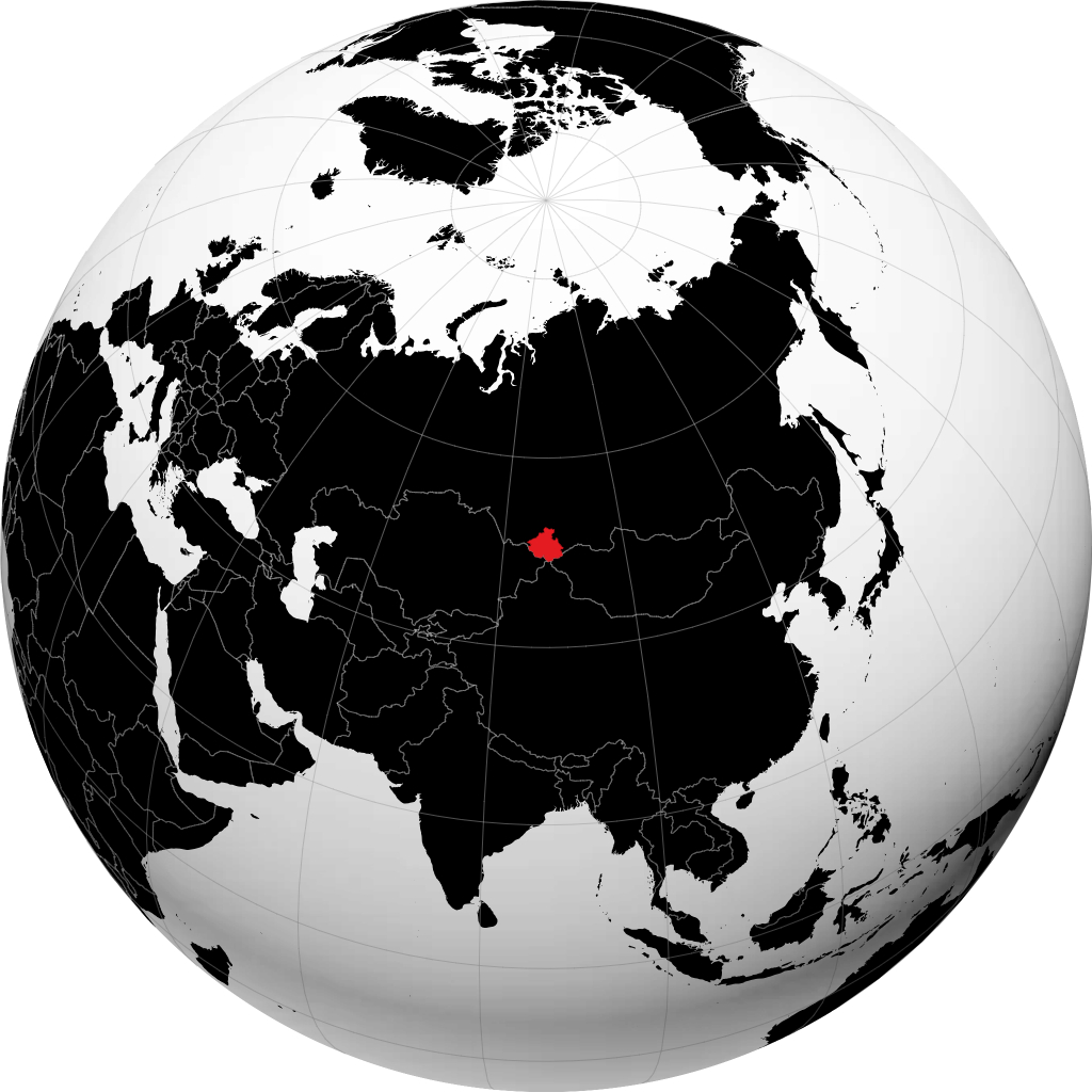 Altay trên quả địa cầu