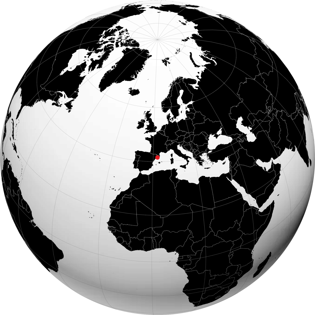 Sabadell trên quả địa cầu