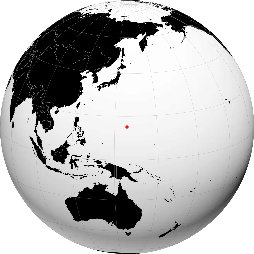 Saipan trên quả địa cầu
