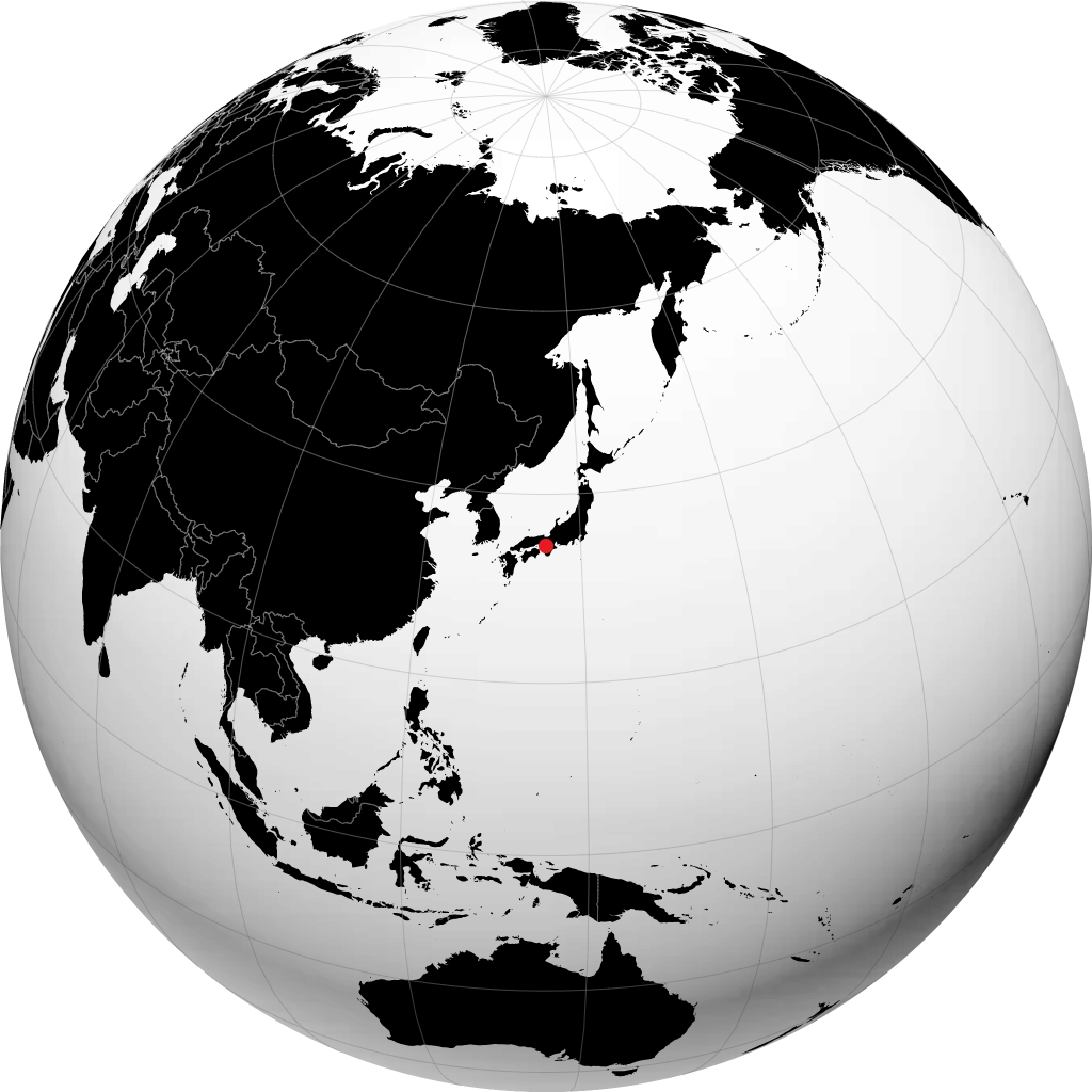 Sakai trên quả địa cầu