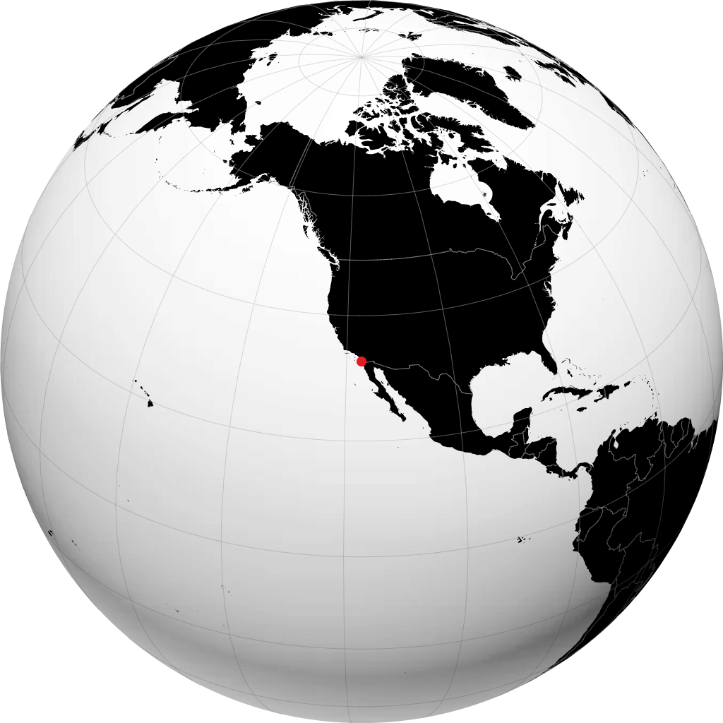 San Diego trên quả địa cầu