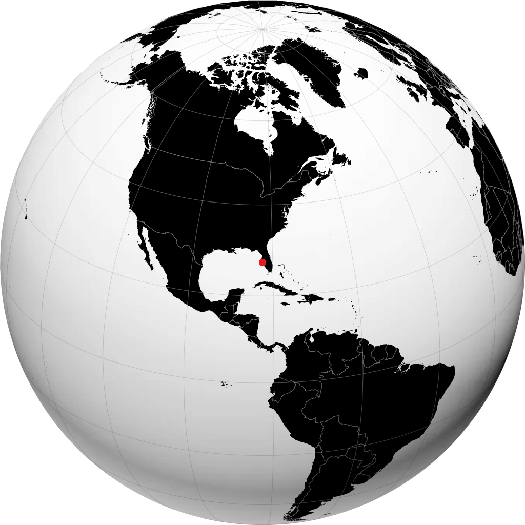 Sarasota trên quả địa cầu
