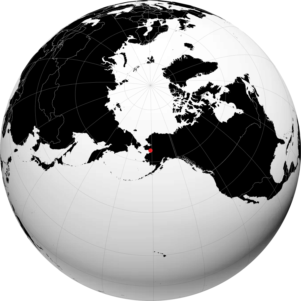 Shaktoolik trên quả địa cầu