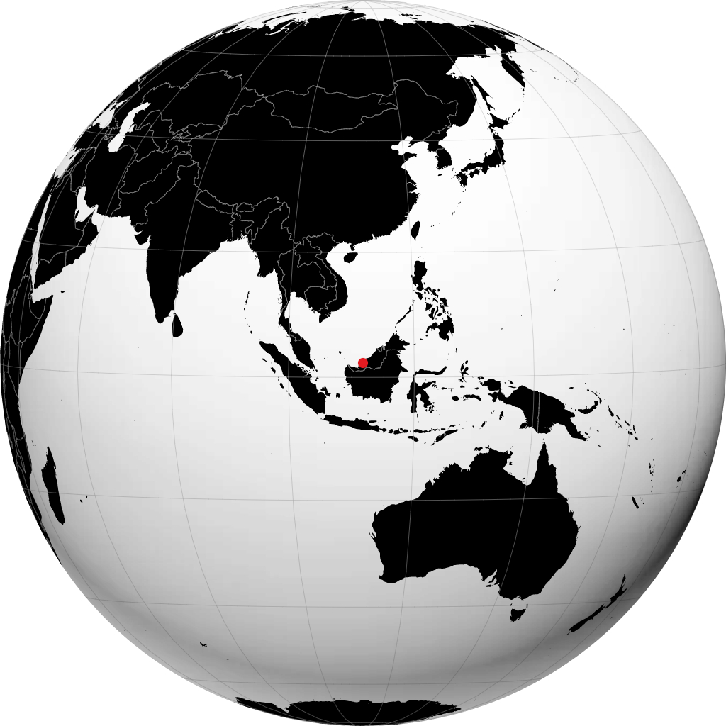 Sibu trên quả địa cầu
