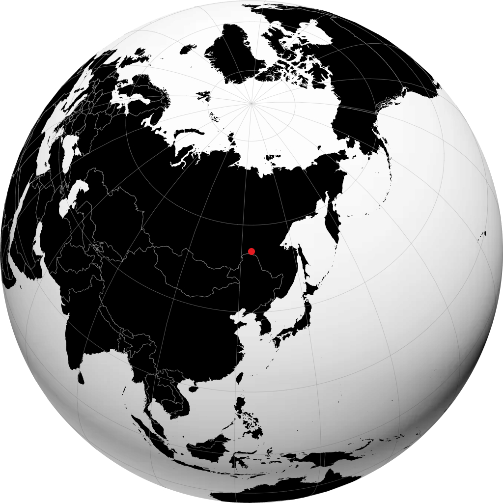 Skovorodino trên quả địa cầu