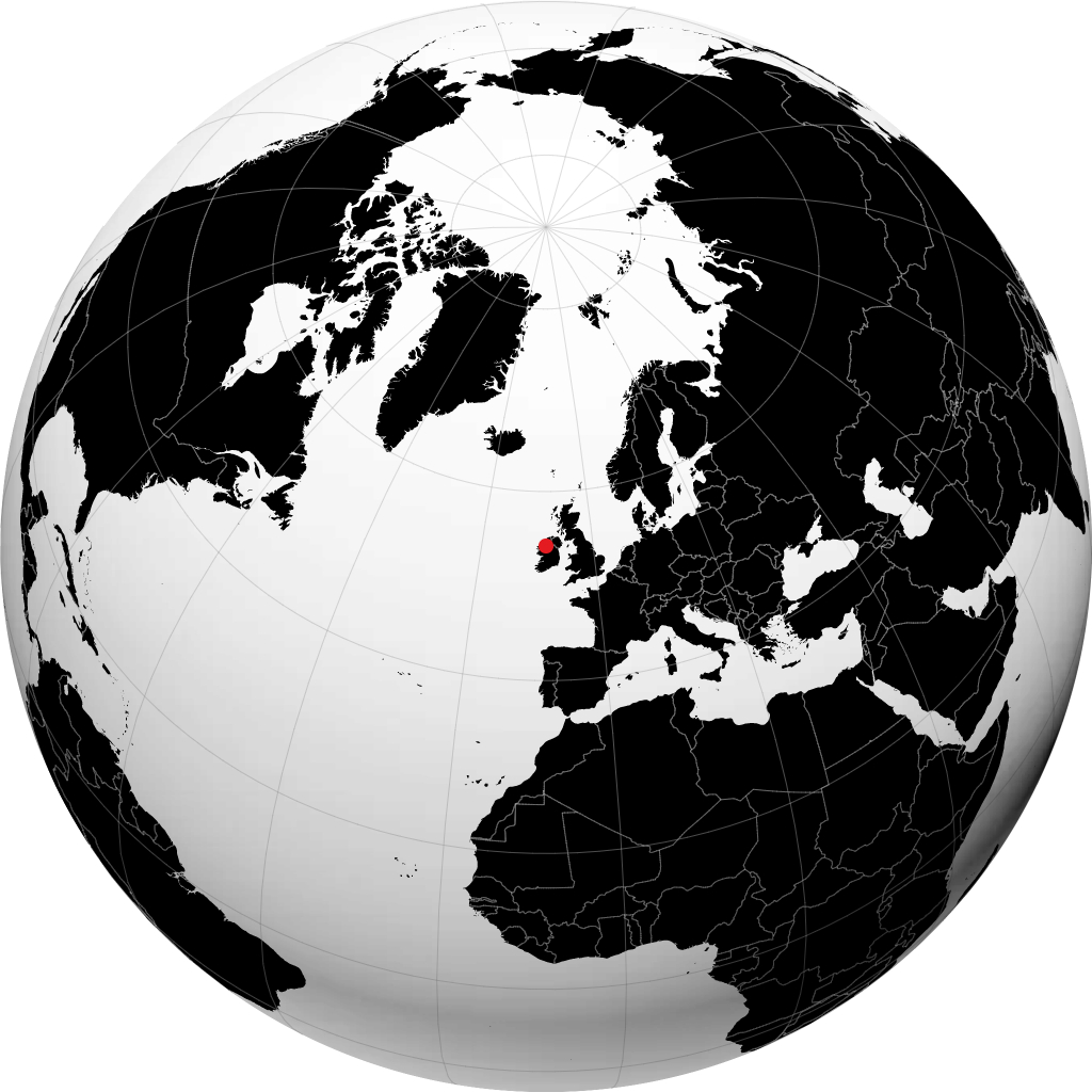 Sligo trên quả địa cầu