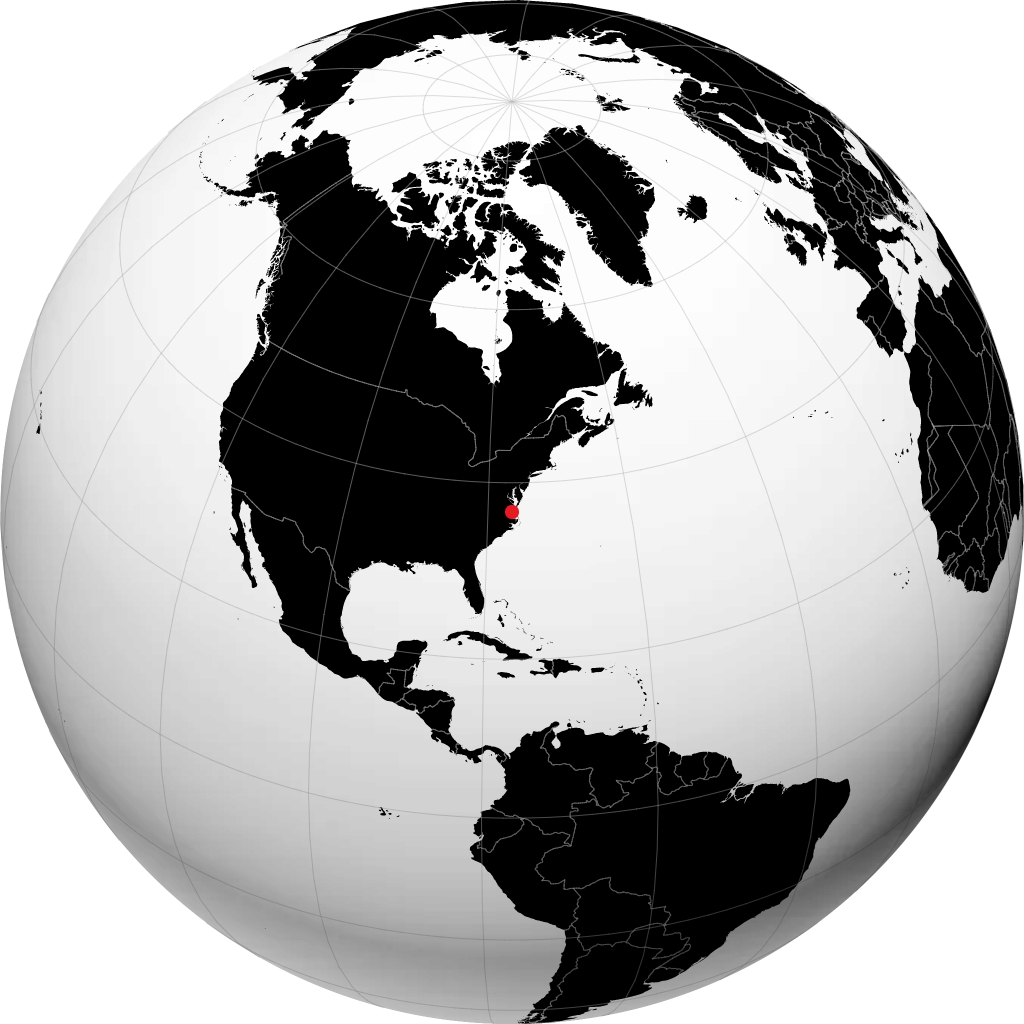 Suffolk trên quả địa cầu