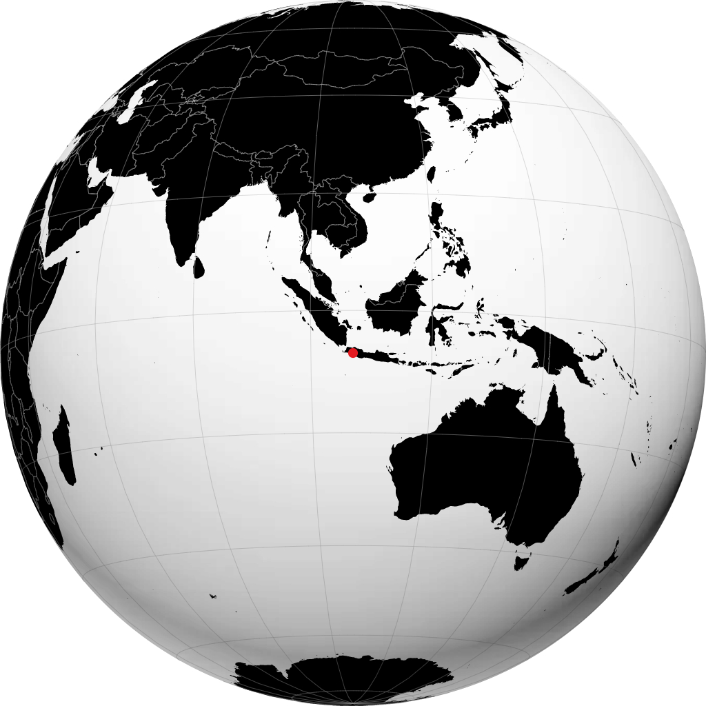 Sukabumi trên quả địa cầu