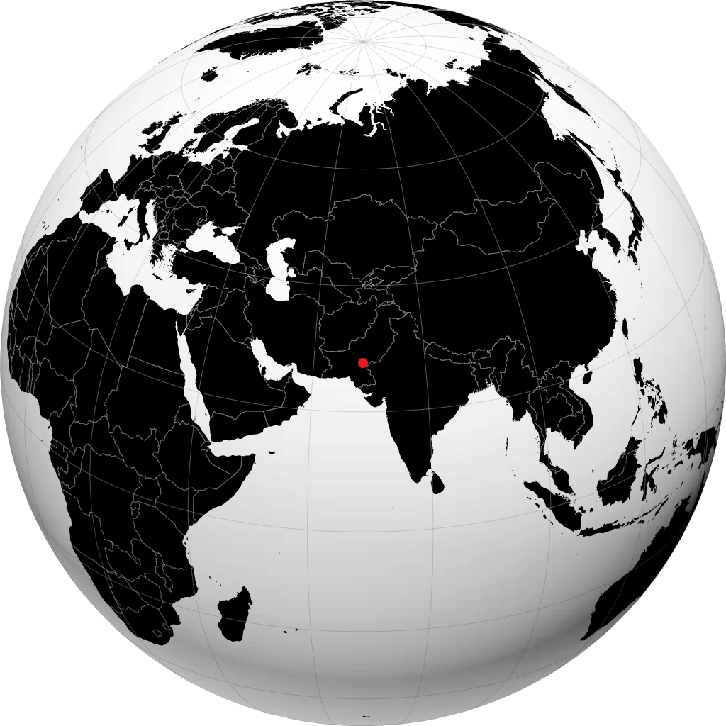 Sukkur trên quả địa cầu