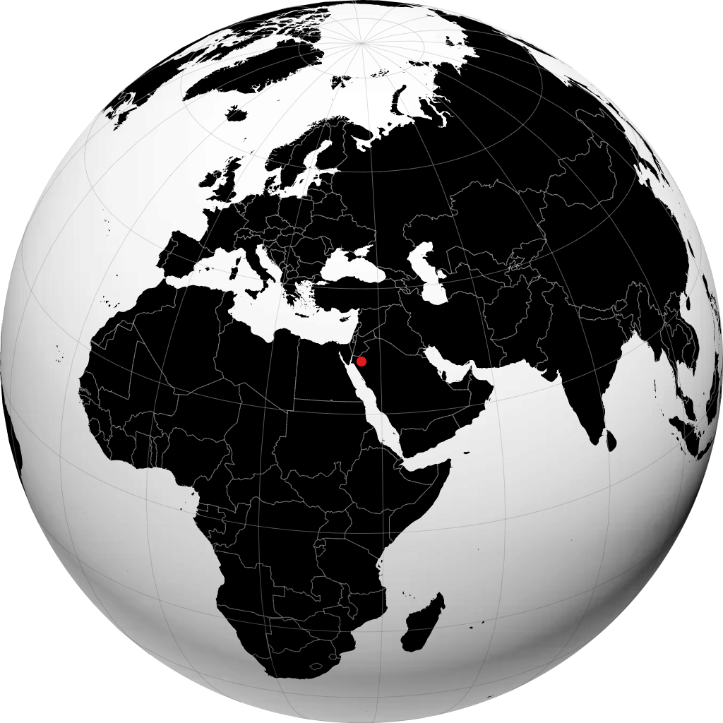 Tabuk trên quả địa cầu