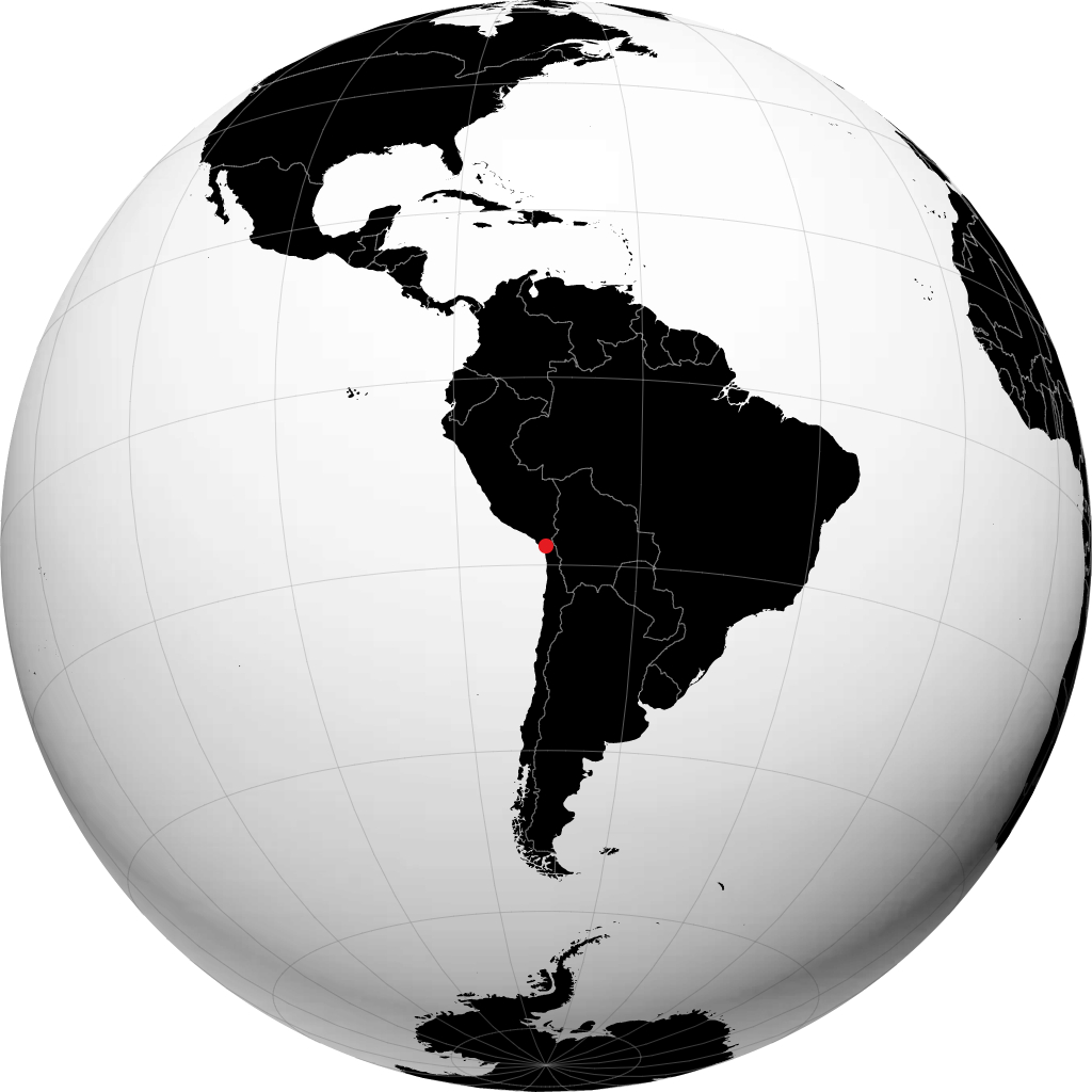 Tacna trên quả địa cầu