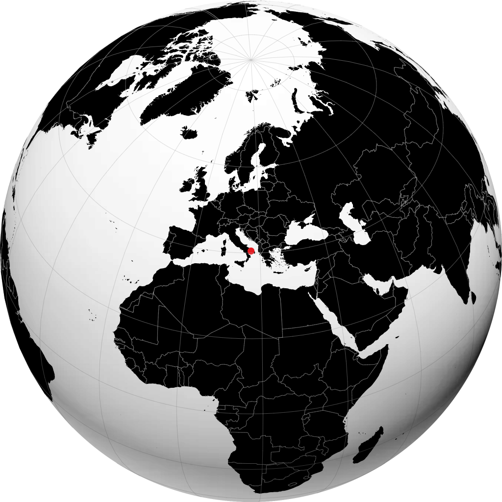 Taranto trên quả địa cầu
