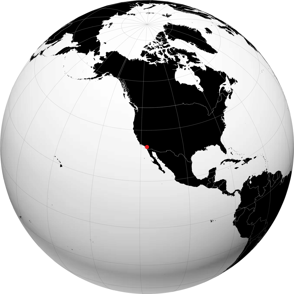Temecula trên quả địa cầu