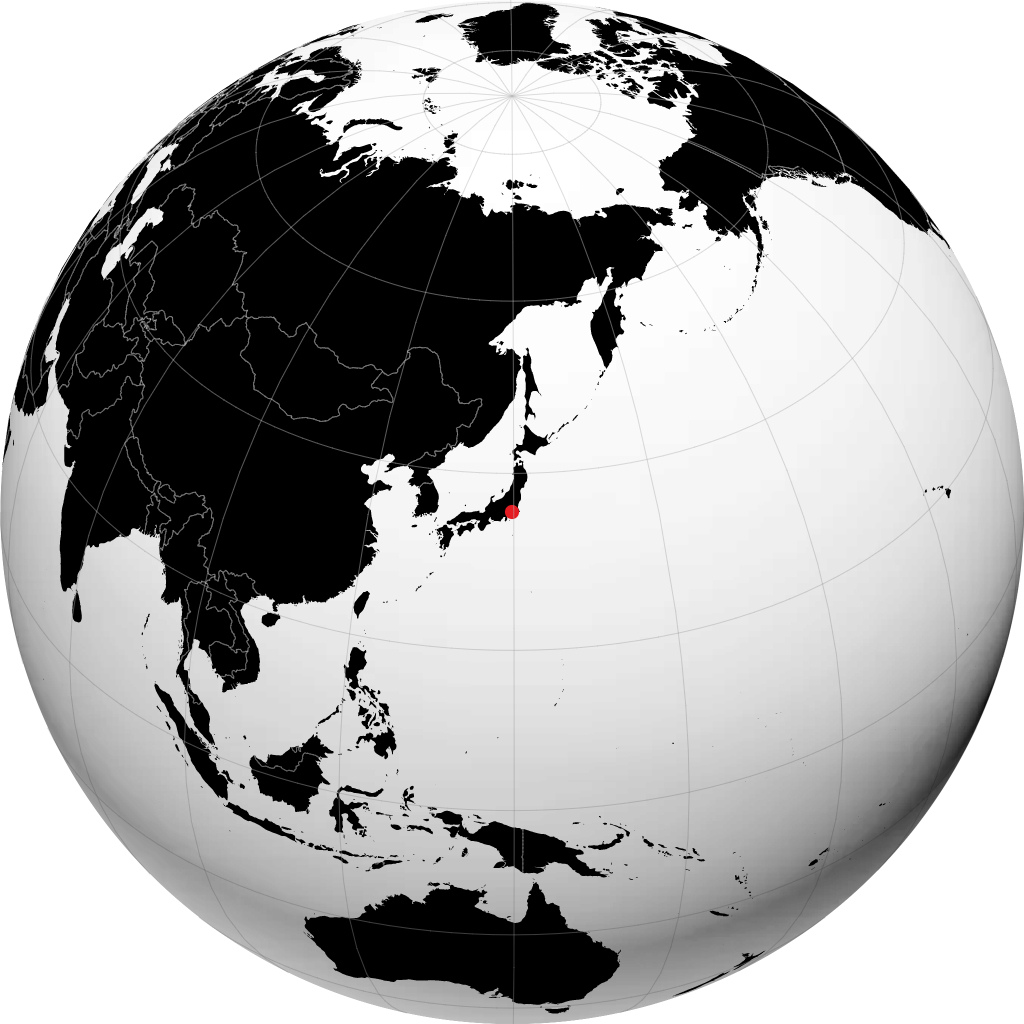 Tokyo trên quả địa cầu