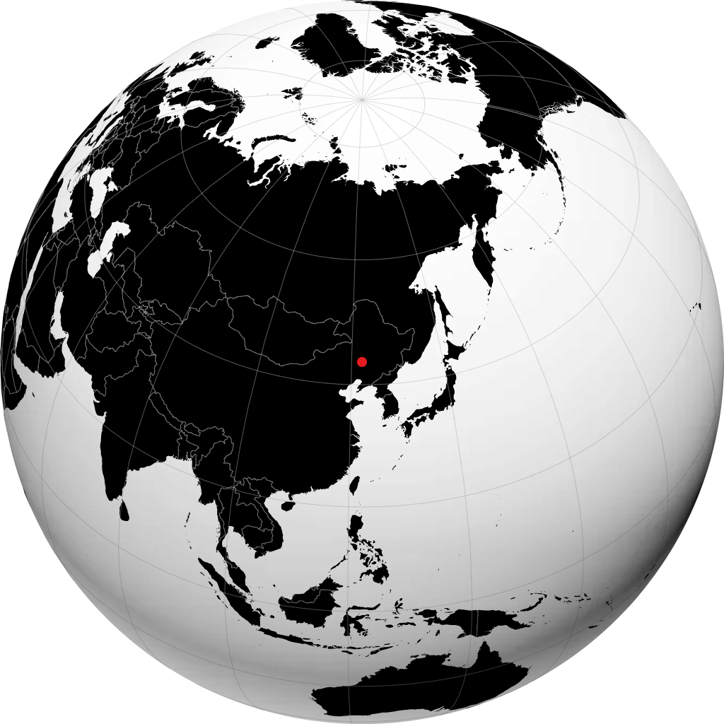 Tongliao trên quả địa cầu