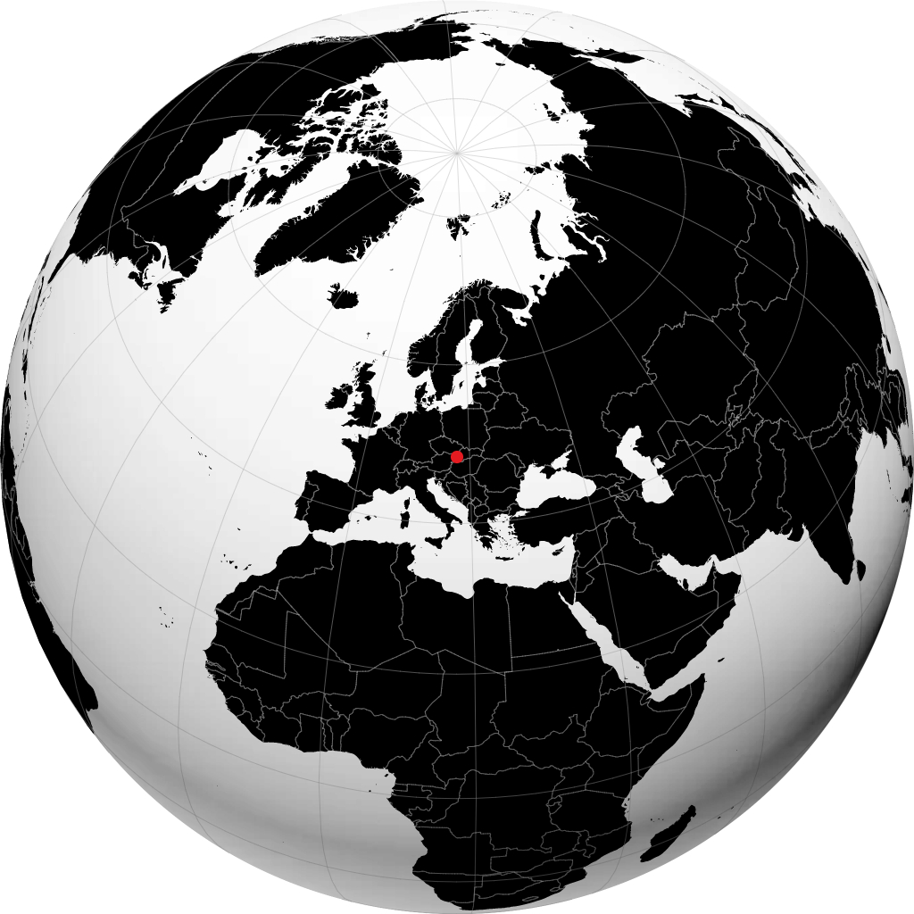 Trnava trên quả địa cầu