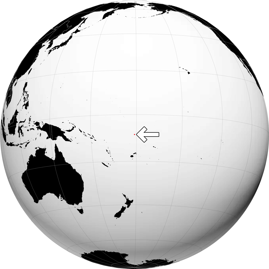 Tuvalu trên quả địa cầu
