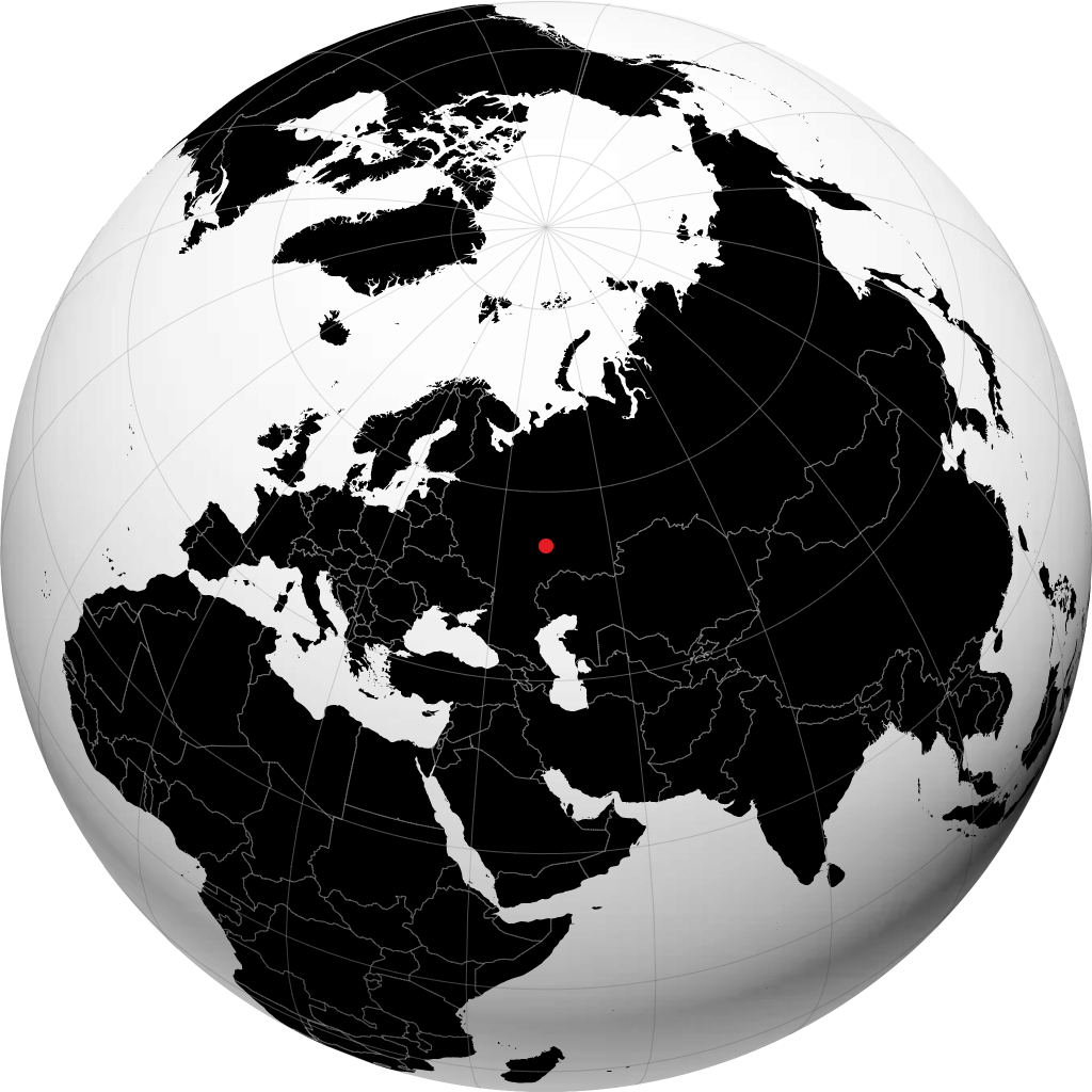 Ulyanovsk trên quả địa cầu