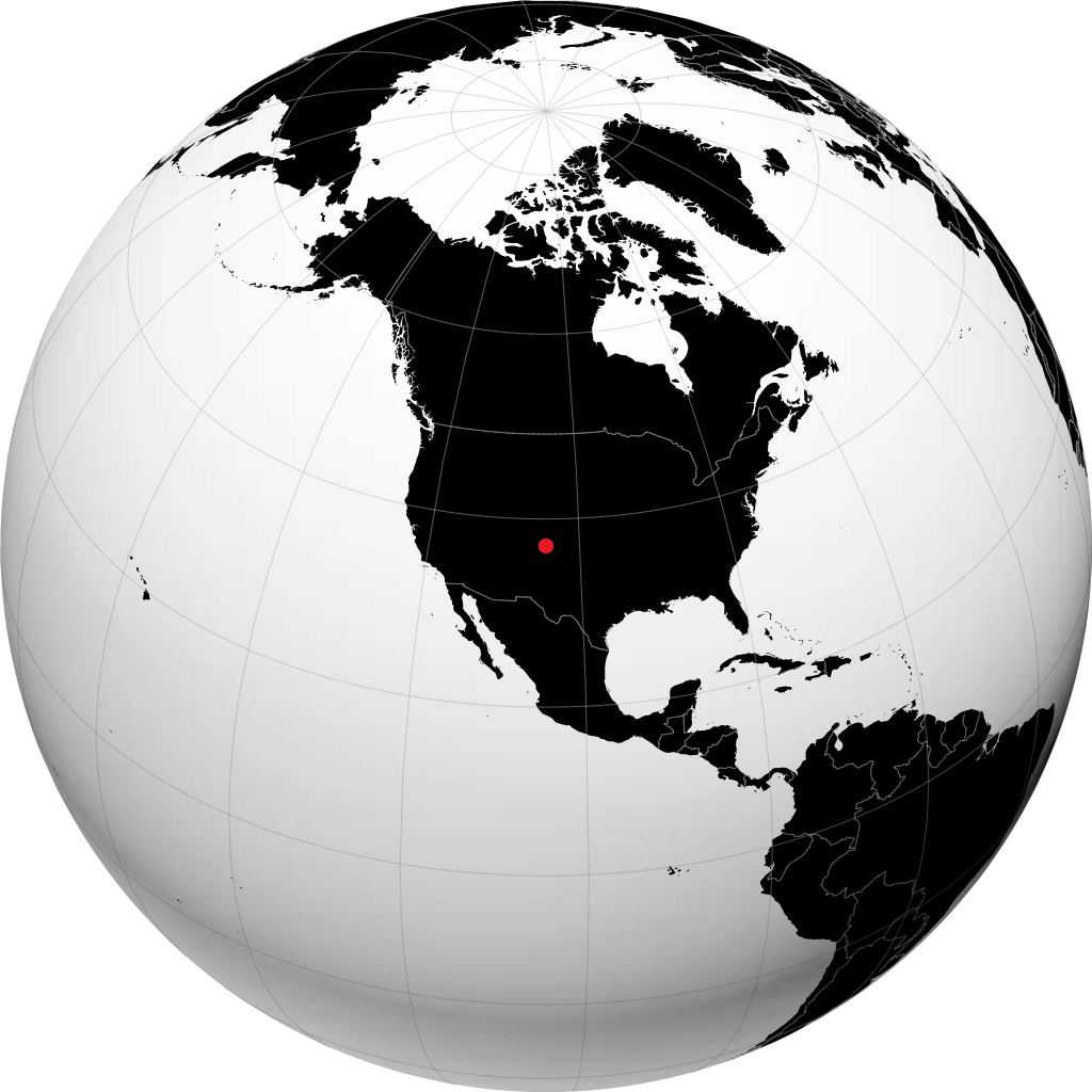 Trinidad trên quả địa cầu