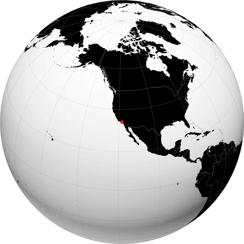 Glendale trên quả địa cầu
