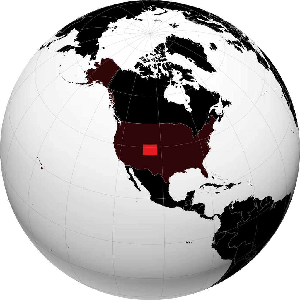 Colorado trên quả địa cầu