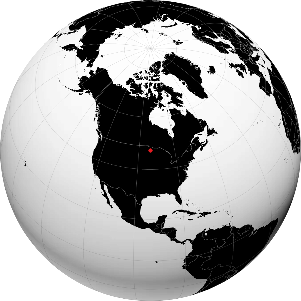 Grand Rapids trên quả địa cầu