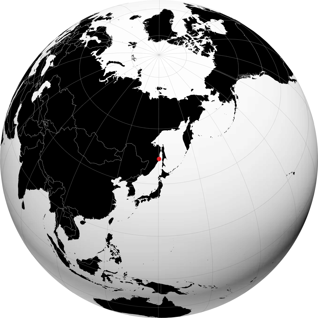 Vanino trên quả địa cầu