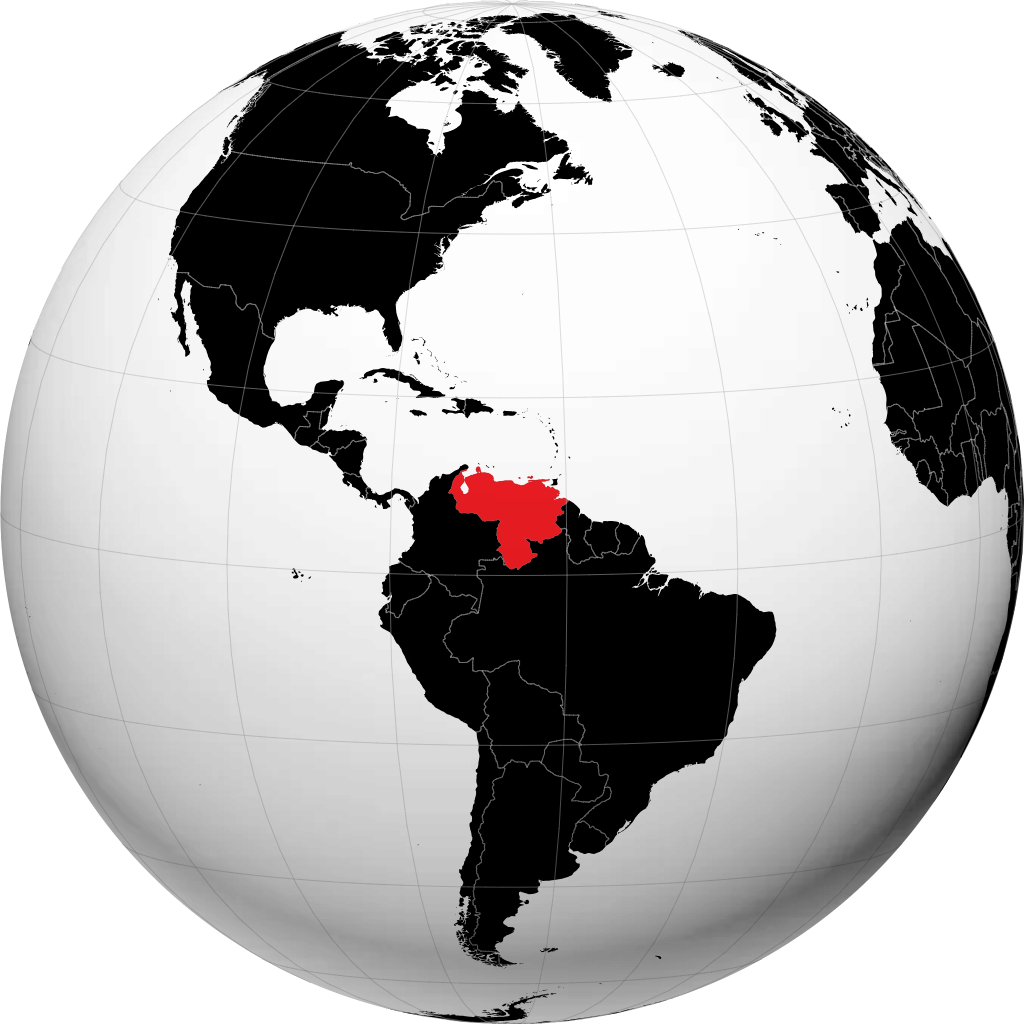 Venezuela trên quả địa cầu