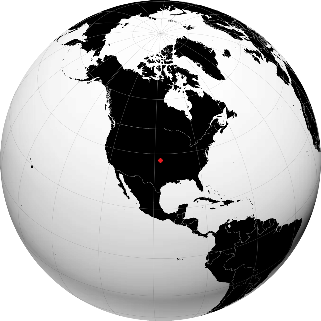 Wichita trên quả địa cầu